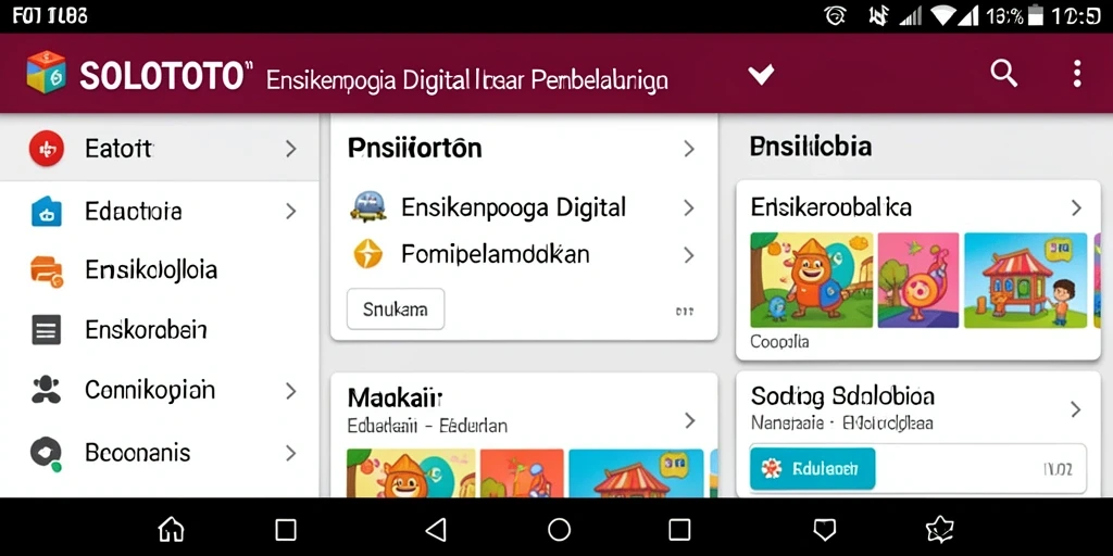 Tampilan antarmuka aplikasi SOLOTOTO yang informatif dan menarik.