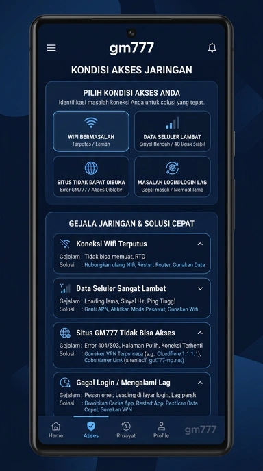 Link Alternatif Aman dan Cepat untuk gm777